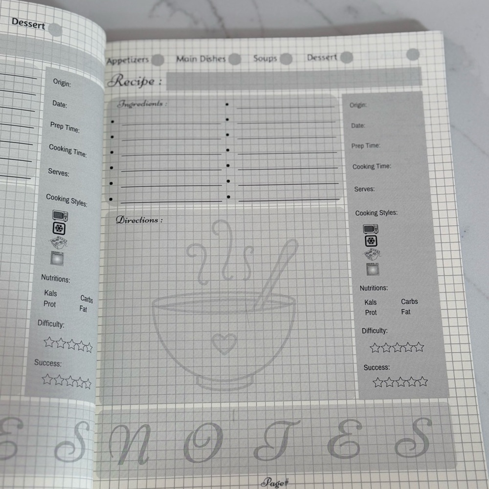 Recipe notebook - Picture 3 of 5